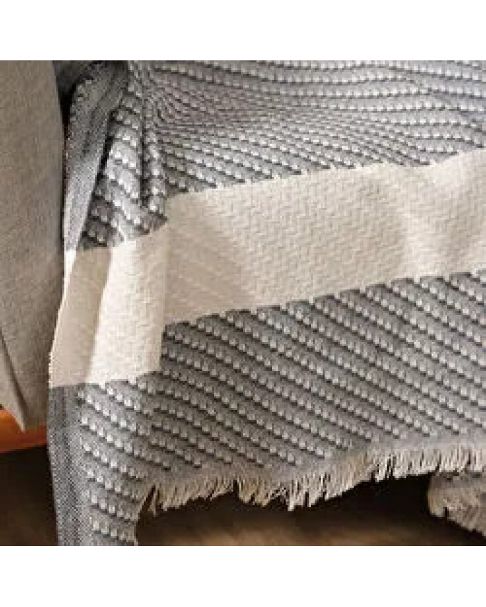 Karaca Home Wilma Antrasit Koltuk Örtüsü 170x210 cm