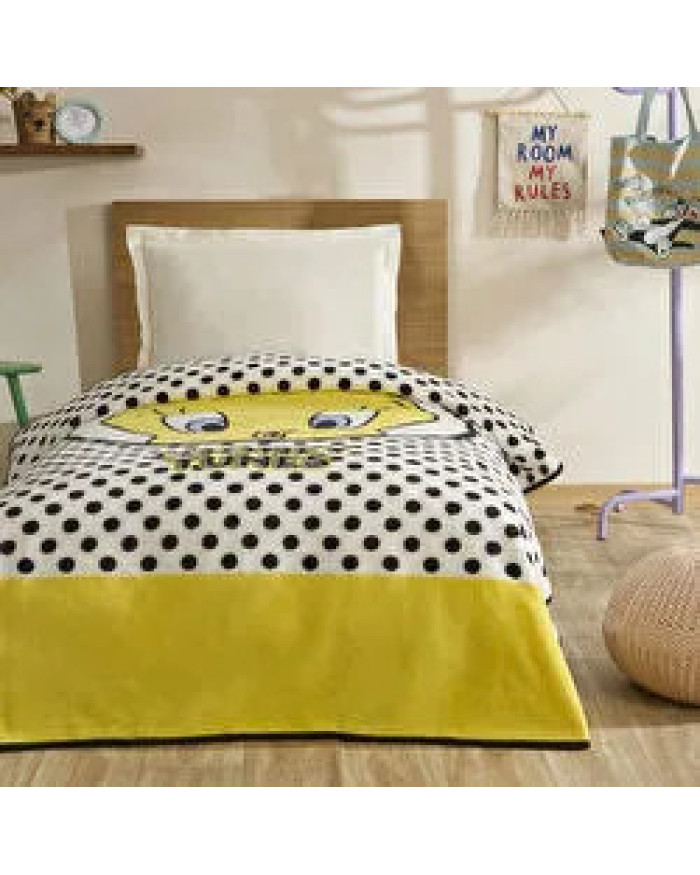 Karaca Home Tweety Tek Kişilik Battaniye Sarı