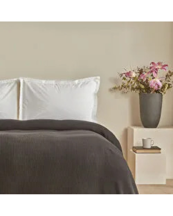 Karaca Home Cool Touch Çift Kişilik Triko Battaniye Siyah