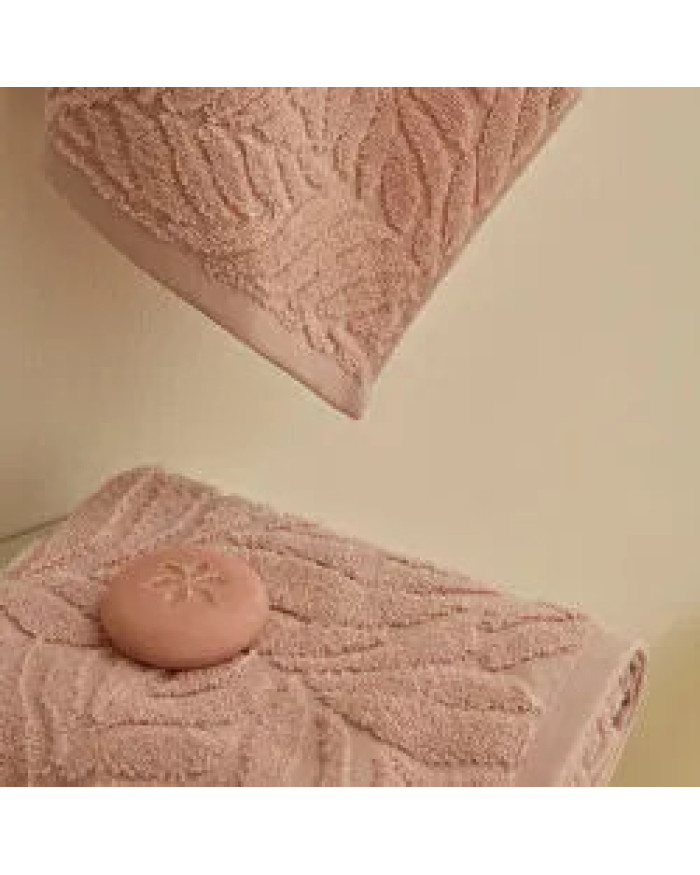 Kaşmir Home Vera 2'li El Yüz Havlusu Set Pudra