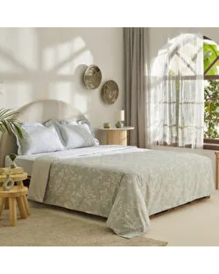 Kaşmir Home Fancy %100 Pamuk Tek Kişilik Nevresim Takımı Mint