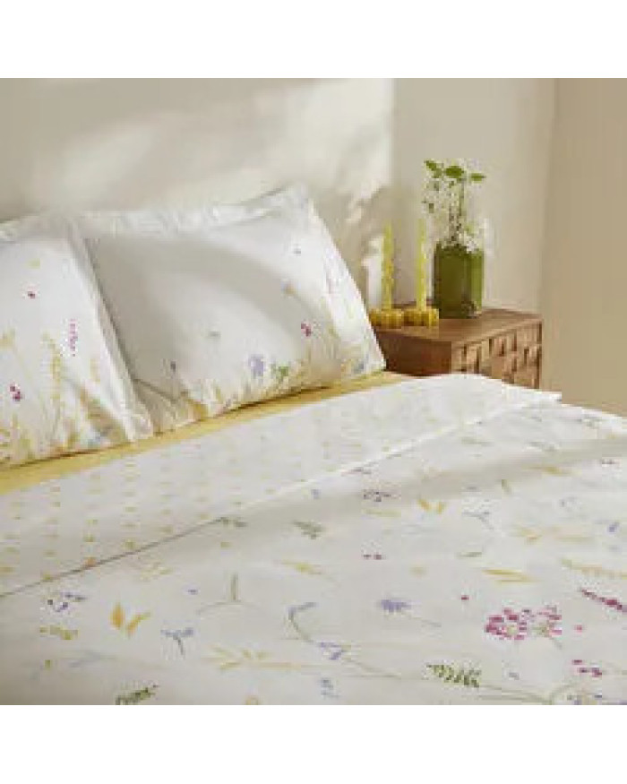 Karaca Home Jody %100 Pamuk Tek Kişilik Nevresim Takımı Sarı