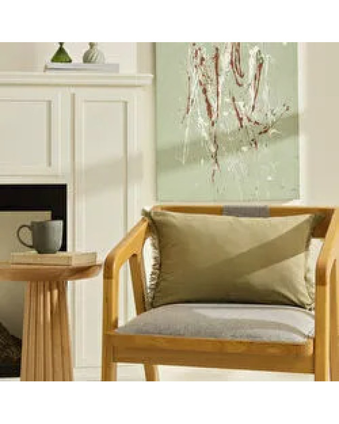 Karaca Home Dipsy Dolgulu Kırlent 35x50 cm Haki