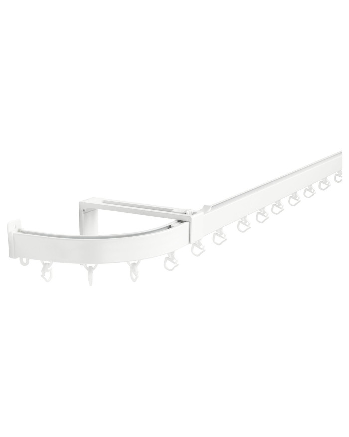 IKEA VIDGA beyaz tekli ray uç seti - 59428260