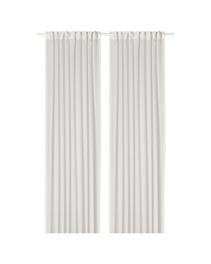 IKEA ROSENROBINIA beyaz 145x300 cm tül perde/2 kanat - 20556324