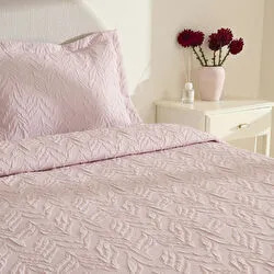 Karaca Home Hollie Çift Kişilik Yatak Örtüsü Pudra