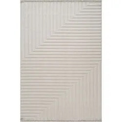 Kaşmir Halı İskandinav Rune White 80x300 cm