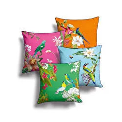 Maxxdeco 43x43 Cm Biyeli Kırlent Kılıfı