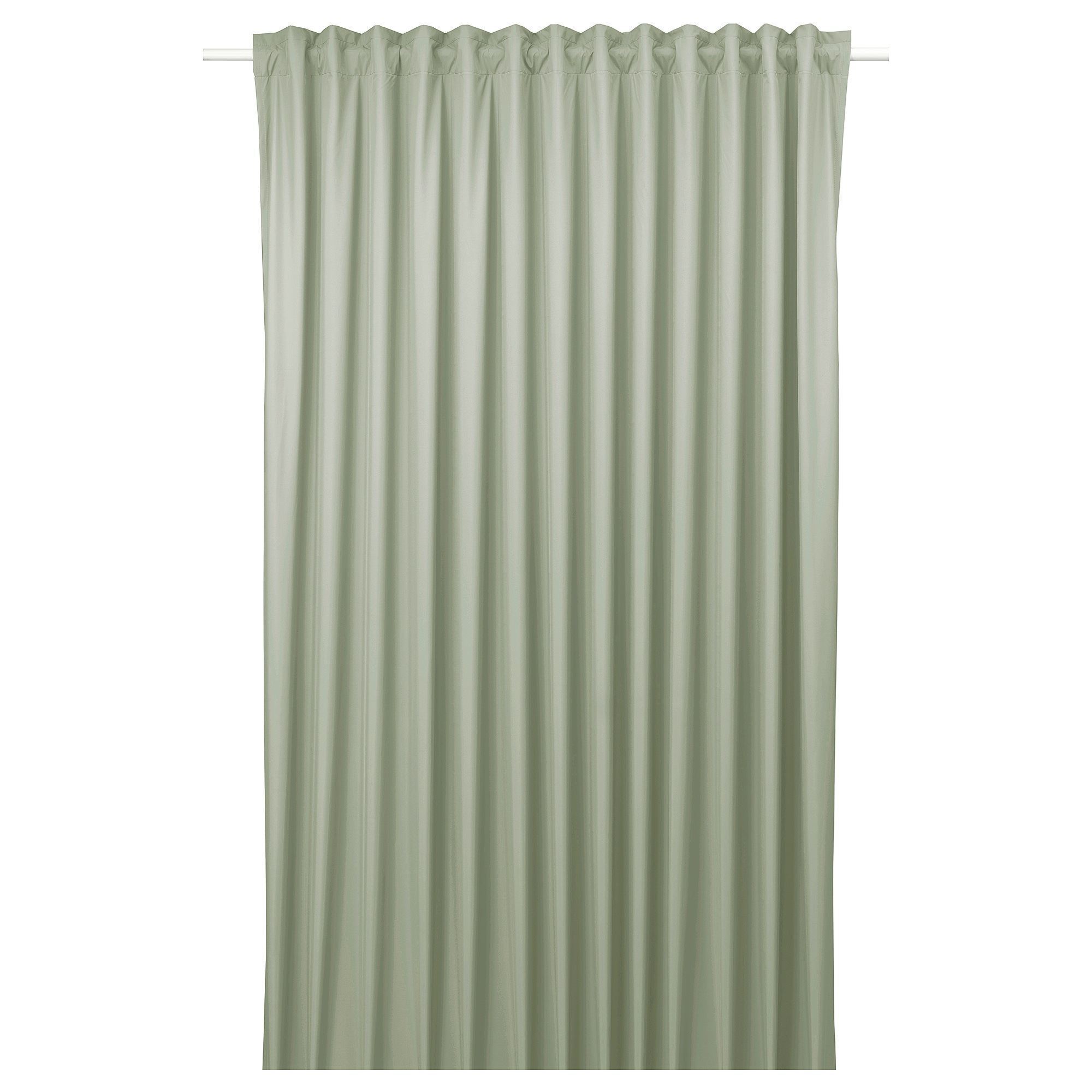 IKEA BENGTA yeşil 210x300 cm karartma perde - 10602166